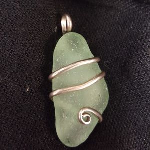 Sea glass  pendant